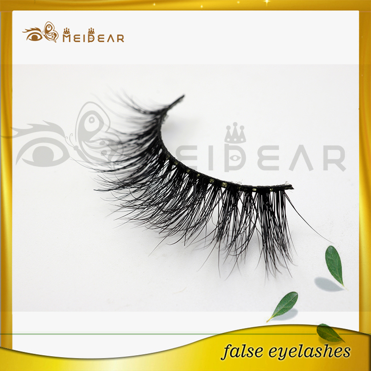 Charming custom package real siberian mink lashes from China